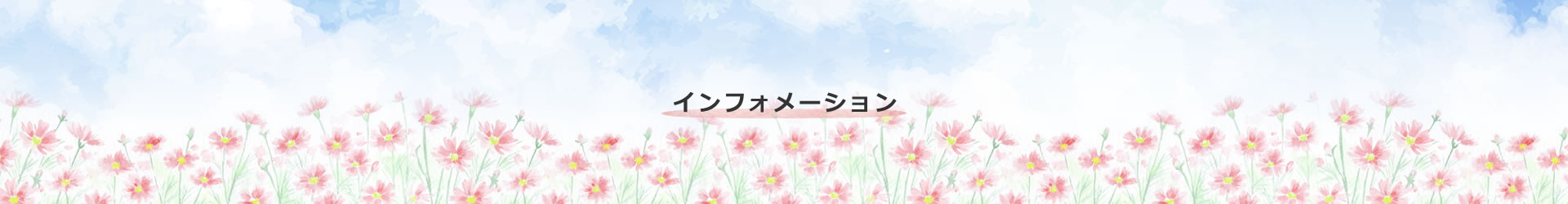 インフォメーション